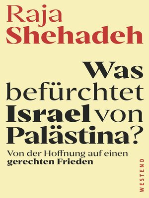 cover image of Was befürchtet Israel von Palästina?